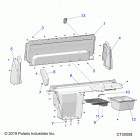RANGER 1000 EPS HD, EVAP (R21RRH99AC/BC) Body, rear closeoff, and fenders - r21rrh99ac  /  ...