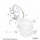 RANGER 902D EU/TRACTOR Drive train, main gearcase mounting - r20rred4f1  ...