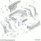 RZR Body, rear rack and fenders - z20ase99ah  /  lh  /...