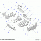 RZR Body, floor and rocker panels - z20ase99ah  /  lh ...