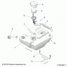 RZR 1000S4 Body, fuel tank evap - z20a4e99bh (c700497-1)