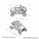 RZR XP TURBO 3PC Body, decals - z20nae92kl (20rzrturbopolandecal)