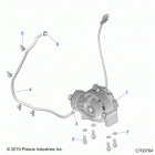 RANGER 1000XP PS CREW NSTR Drive train, front gearcase mounting - r20rsu99aa ...
