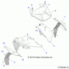 RZR XP Body, hood and front body work - z20nae99fc  /  e9...