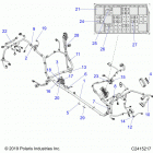 RZR PRO XP Electrical, wire harness, chassis - z20rab92ac  / ...
