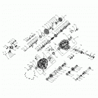 RANGER 902D EU/TRACTOR Drive train, main gearcase internals - r20rred4f1 ...