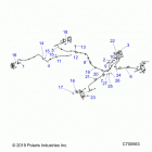 RANGER 1000XP PS NSTR RC Brakes, brake lines and master cylinder - r20rrw99...