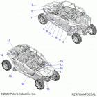 RZR PRO XP 4 Body, decals - z20r4c92ae  /  be (rzrproxpdecal)