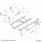 RZR Chassis, main frame mounts - z20ase99ah  /  lh  / ...