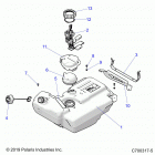 RZR XP TURBO S Body, fuel tank - z20pal92ag  /  ap  /  bg  /  bp ...