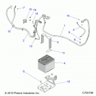 RANGER 1000 CREW NSTR FACTORY CHOICE 49S & 50S (R20RSU99/A/B) Electrical, battery - r209rsu99  /  a  /  b (c7007...