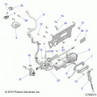 RANGER CREW 1000XP PS TX CA (R20RSF99AV/BV) Accessory, winch - r20rsf99av  /  bv (c700673)