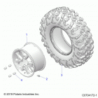 RZR PRO XP Wheels, rear - z20ra_92ac  /  bc  /  ak  /  bk  / ...