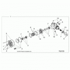 RANGER 1000XP PS CREW NSTR Drive train, front gearcase [from 10  /  2  /  201...