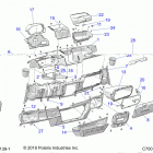 RANGER 1000XP PS CREW NSTR Body, dash - r20rsu99aa  /  ax  /  a9  /  ap  /  b...