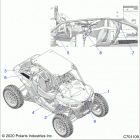 RZR XP TURBO S Body, decals, standard - z20pal92lg  /  g92lg (c70...
