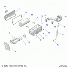 RZR Engine, air intake system - z20ase99ah  /  lh  /  ...