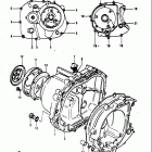 LT125 1983-1984 Крышки картера