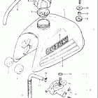 ALT50 1983-1984 Топливный бак