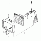 LT125 1983-1984 Фара