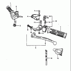 ALT125 1983-1984 Handle grip (model d)