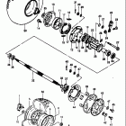 ALT125 1983-1984 Rear wheel (model d)