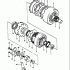 ALT125 1983-1984 Сцепление