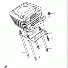 ALT125 1983-1984 Цилиндр