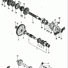 LT125 1983-1984 Trans mission (model d)