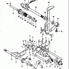 LT125 1983-1984 Gear shifting (model d)