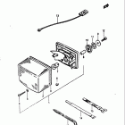 LT125 1983-1984 Задний фонарь