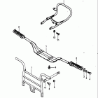 LT125 1983-1984 Подножки