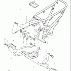 ALT50 1983-1984 Frame - footrest