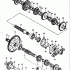 LT125 1983-1984 Trans mission (model e)