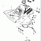 LT125 1983-1984 Front fender (model e)