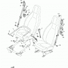 YXZ1000R EPS  (YXZ10YMXML) Сиденье 2