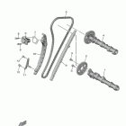WOLVERINE RMAX 2 LE (YXE10WPLML) Цепь механизма газораспределения