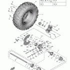 WOLVERINE RMAX 2 LE (YXE10WPLML) Заднее колесо 2