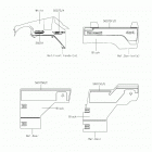 MULE PRO-FXT EPS Decals(white)(bkf  /  blf)