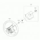 MULE 4000 Рулевое колесо