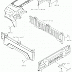 MULE PRO-DX EPS DIESEL Отражатели