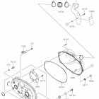 MULE SX Крышка вариатора