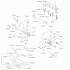 MULE PRO-MX EPS Guards  /  cab frame(blf)