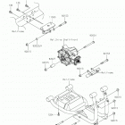 MULE 4010 4x4 Крепление двигателя