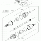 MULE PRO-FXT Карданный вал