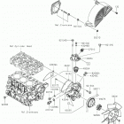 MULE PRO-DX EPS DIESEL Водяной насос