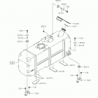 MULE 4010 TRANS4x4 CAMO Топливный бак