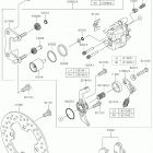MULE PRO-FXT EPS Задний тормоз