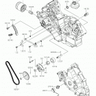 TERYX Масляный насос  /  масляный фильтр