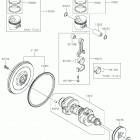 MULE PRO-DX EPS DIESEL Crankshaft  /  piston(s)
